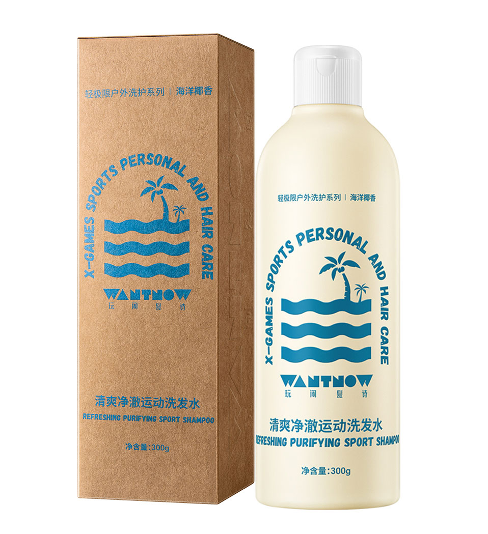 清爽凈澈運動洗發水REFRESHING-PURIFYING-SPORT-SHAMPOO-(300g)